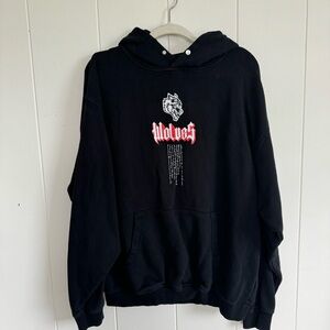 Darc Sport Wolves Large Hoodie Black